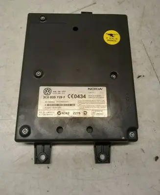 Volkswagen PASSAT B6 Phone control unit/module 3C0035729F 001049E826FD TN342Z276