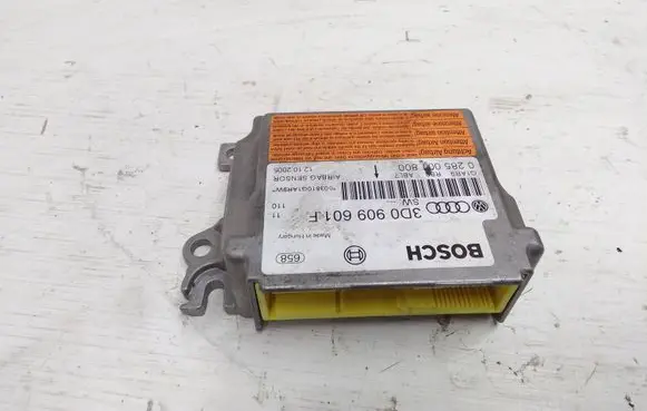 Volkswagen Touareg I Airbag control unit/module 3D0909601F 0285001800
