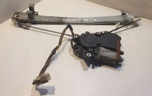 Mitsubishi Galant Rear door window regulator with motor