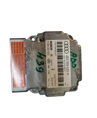Audi A8 S8 D3 4E Airbag control unit/module 4F0959655H 4E0910655D 0285001672