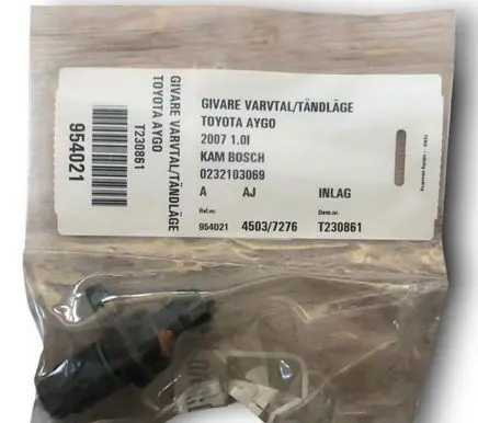 Toyota Aygo AB10 Camshaft position sensor 0232103069DDC