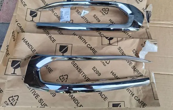 Audi A8 S8 D5 Number Plate Surrounds Holder Frame 4N0807833D