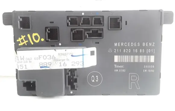 Mercedes-Benz E W211 Door control unit/module 2118201685