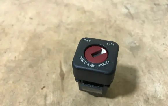 Citroen DS3 Passenger airbag on/off switch 96413912XT