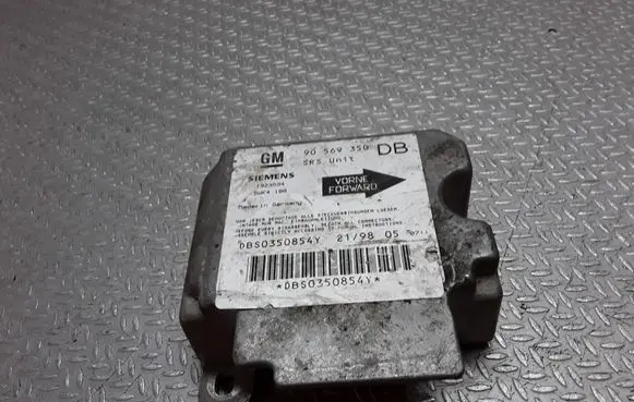Opel Vectra B Airbag control unit/module 90569350 5WK4188