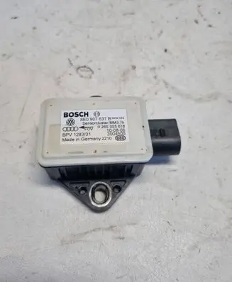 Audi A6 S6 C6 4F ESP acceleration yaw rate sensor 8E0907637B 3004500 0265005618