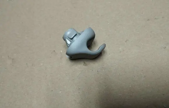Sun visor clip/hook/bracket