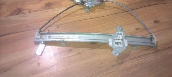 Nissan Micra Sliding door window regulator with motor