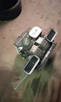 Renault Megane III Interior heater climate box assembly 