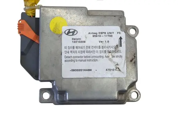 Hyundai Matrix Airbag control unit/module 9591017700 12210209 09D0201HABK