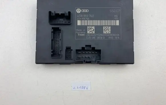 Audi A7 S7 4G Seat control module 4G8959760 84040211200312 284040211200312