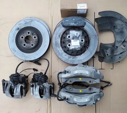 Mercedes-Benz S W222 Brake discs and calipers set 375MM
