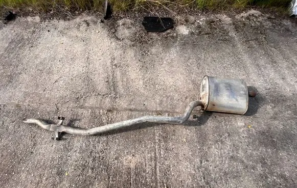 BMW 5 E39 Rear muffler/silencer tail pipe 2246549