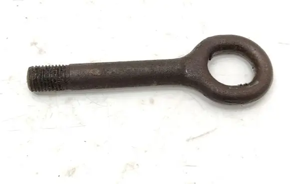 Towing hook eye