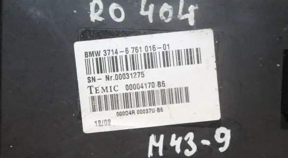 BMW 7 E65 E66 Other control units/modules 3714676101601