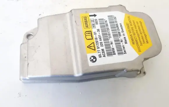 BMW 5 E60 E61 Airbag control unit/module 6577917201901 65779172019-01