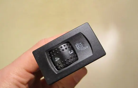 Volkswagen Sharan Seat heating switch 7M3963563