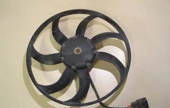 Volkswagen Caddy Electric radiator cooling fan 1K0959455FB 1K0121203AH