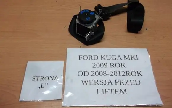 Ford Kuga I Rear seatbelt 4M51A611B68AJ