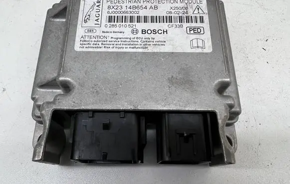 Jaguar XF X250 Airbag control unit/module 8X2314B654AB 0285010521 6J0000663002