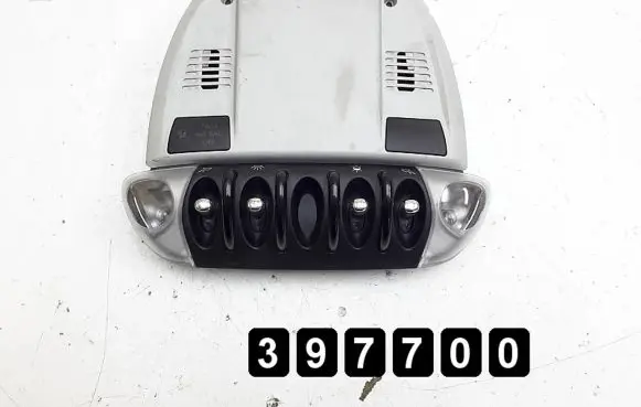 Mini Cooper Hatch Hardtop Headlining lighting console trim 15052708