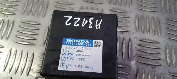 Honda Insight Parking PDC control unit/module 39670tm8g01