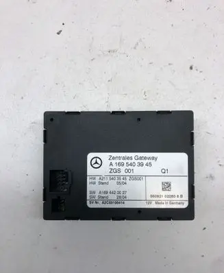 Mercedes-Benz A W169 Gateway control module A1695403945 A1694420027 A2115403545