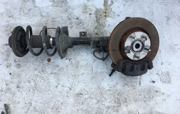 Citroen C-Crosser Front wheel hub spindle knuckle