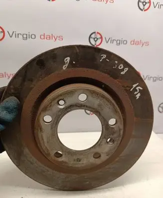 Rear brake disc