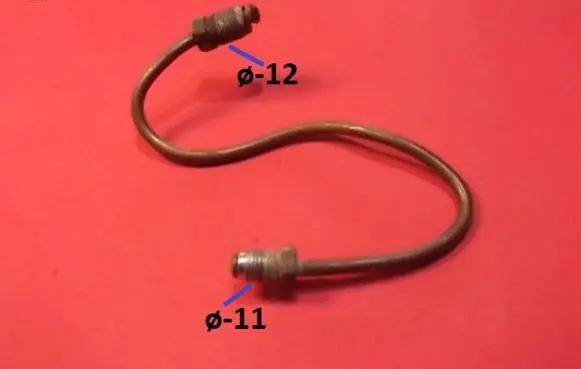 Audi 80 90 B3 Clutch pipe/line 8A1721477
