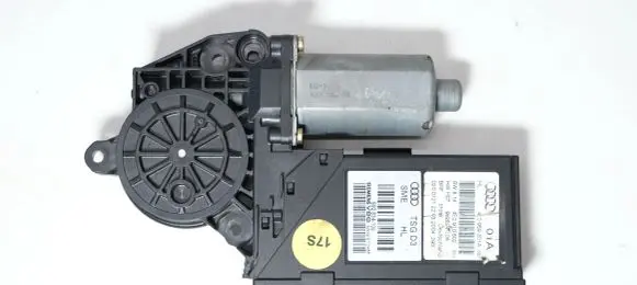 Audi A8 S8 D3 4E Rear door window regulator motor 4E0959801A