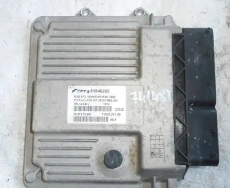 Fiat Fiorino Engine control unit/module ECU 51846262 MJD6F3.H9