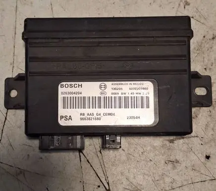 Citroen C5 Parking PDC control unit/module 6002JC0860 0263004204 9663821680