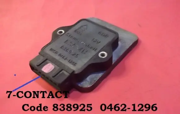 Audi 100 200 5000 C3 Ignition amplifier control unit 838925 04621296