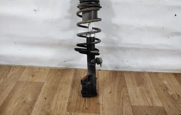 Opel Astra G Front shock absorber with coil spring