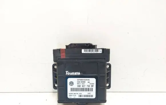 Volkswagen Touareg I Gearbox control unit/module 09D927750BP H29S0560 UNBA010529