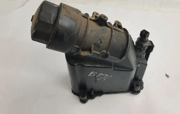 Engine oil radiator