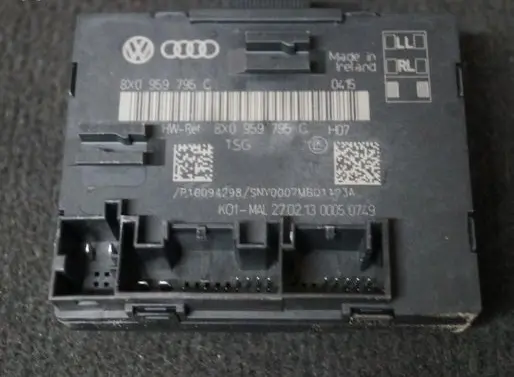 Audi Q3 8U Door control unit/module 8X0959795C