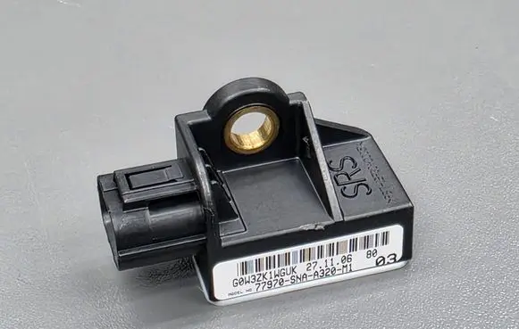 Airbag deployment crash/impact sensor