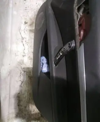 Peugeot 407 Front door card panel trim 