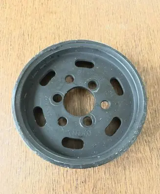 Volkswagen Sharan Power steering pump pulley 038145255B