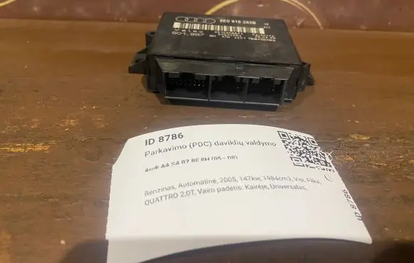 Audi A4 S4 B7 8E 8H Parking PDC control unit/module 8E0919283B