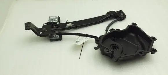 Rear window lifting mechanism without motor