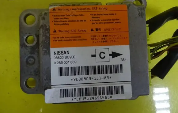 Nissan Almera Tino Airbag control unit/module 98820BU900 0285001639