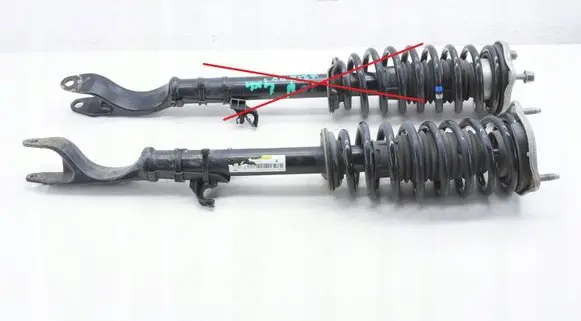 Mercedes-Benz E W213 Front shock absorber with coil spring A2133202366