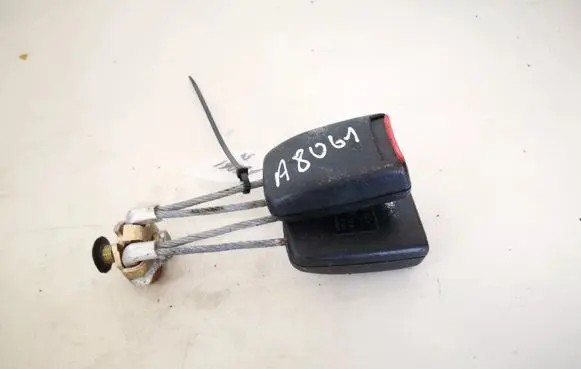 Middle seatbelt buckle (rear)