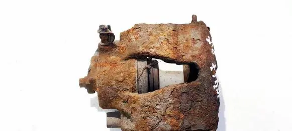 Opel Astra G Front brake caliper 