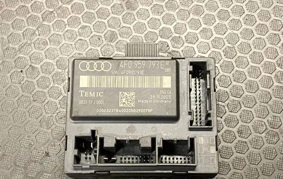 Audi A6 S6 C6 4F Door control unit/module 4F0959793E 4F0910793E 0033TFJ0001