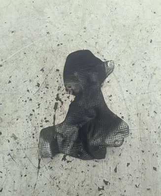 Heat shield in engine bay