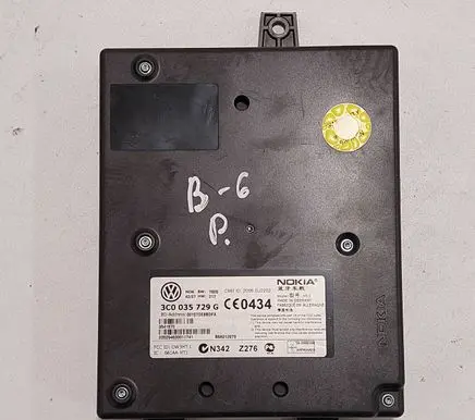 Volkswagen PASSAT B6 Bluetooth control unit module 3C0035729G N342Z276 00107DE8BDFA